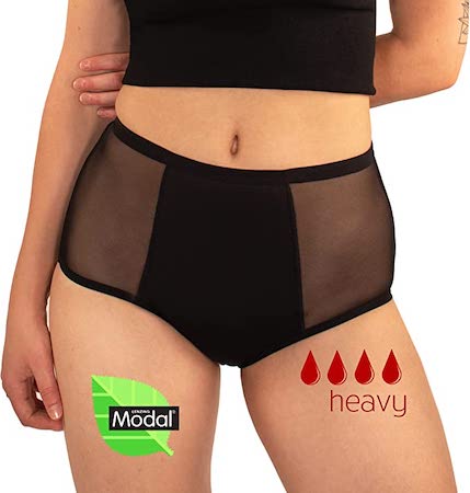 Cool period menstruatie ondergoed met hoge taille